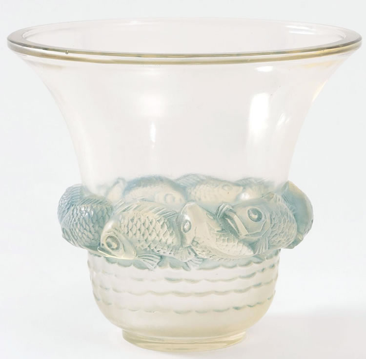 Rene Lalique  Piriac Vase 