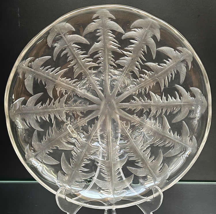 Rene Lalique Pissenlit Plate