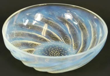 R. Lalique Poissons Bowl
