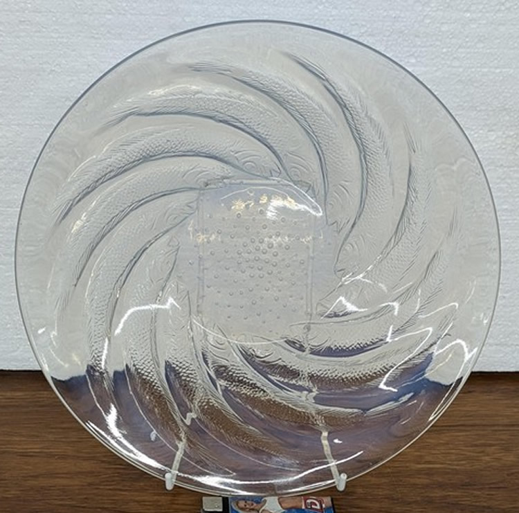 Rene Lalique Plate Poissons