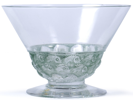 Rene Lalique Pouilly Champagne Glass 