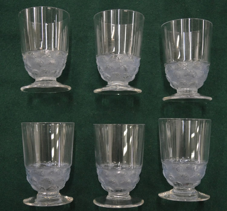 Rene Lalique Pouilly Glass 