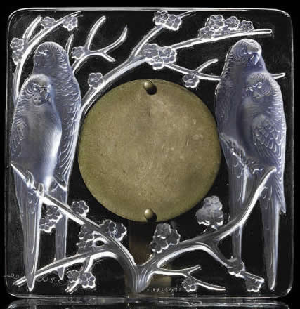 R. Lalique Quatre Perruches Frame