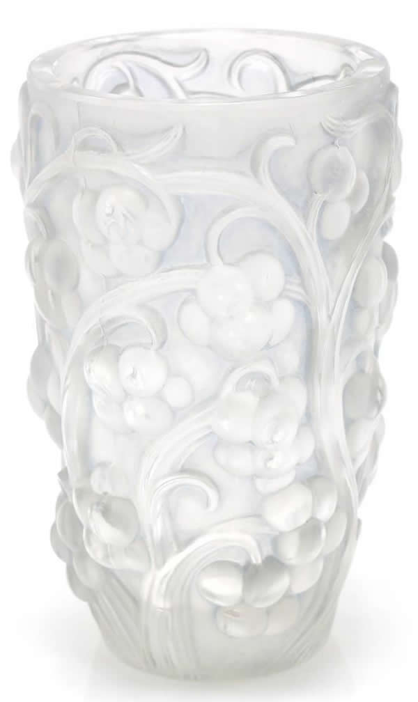 Rene Lalique  Raisins Vase 