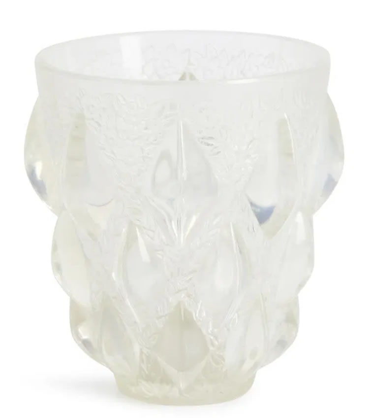 R. Lalique Rampillon Vase