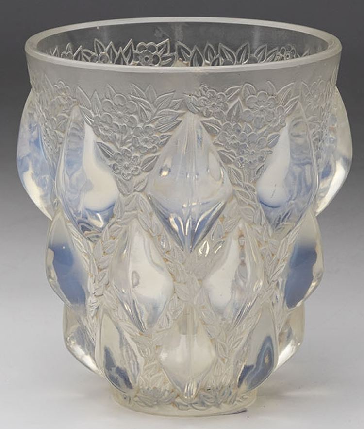 R. Lalique Rampillon Vase