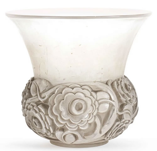 R. Lalique Renoncules Vase