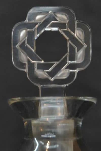 R. Lalique Ribeauville Decanter 2 of 2