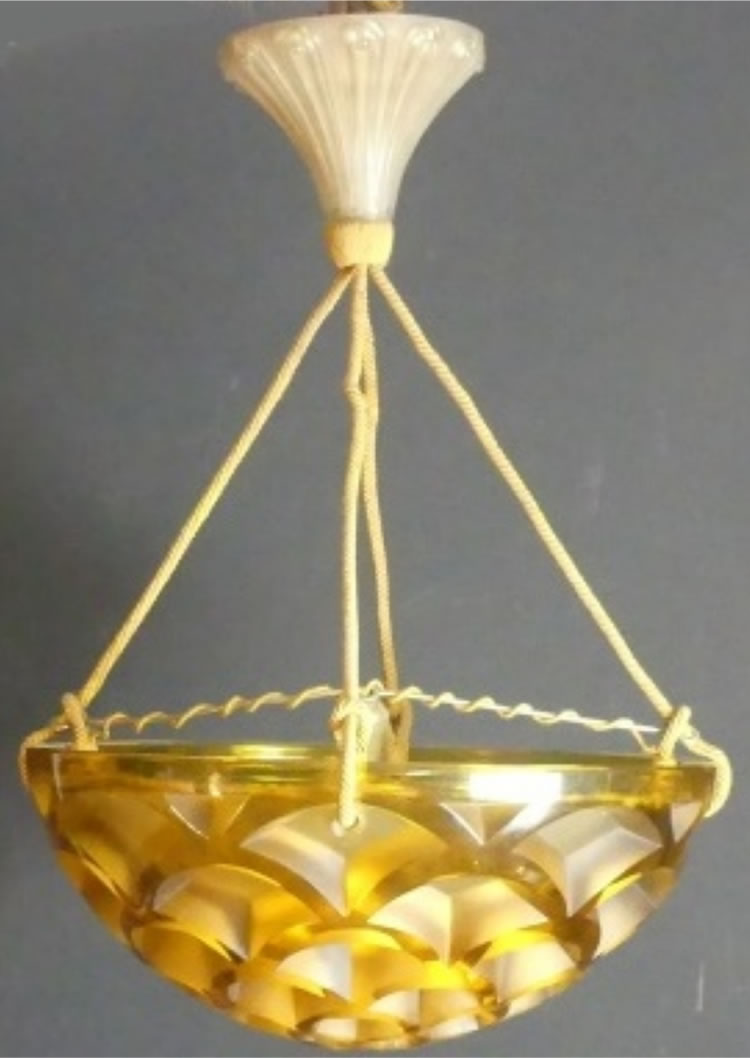 Rene Lalique Light Shade Rinceaux