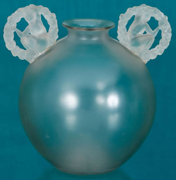 Rene Lalique  Ronsard Vase 