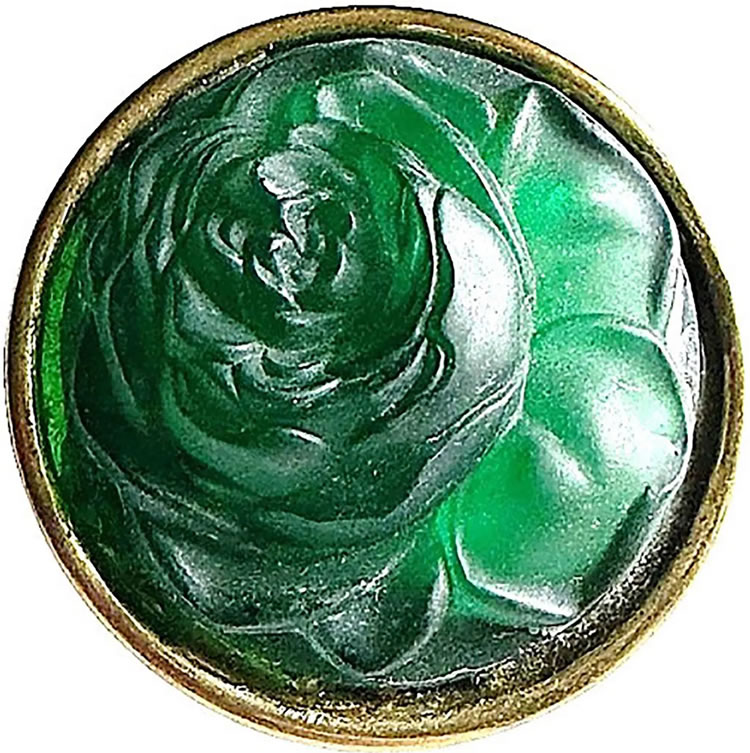 Rene Lalique Button Rose