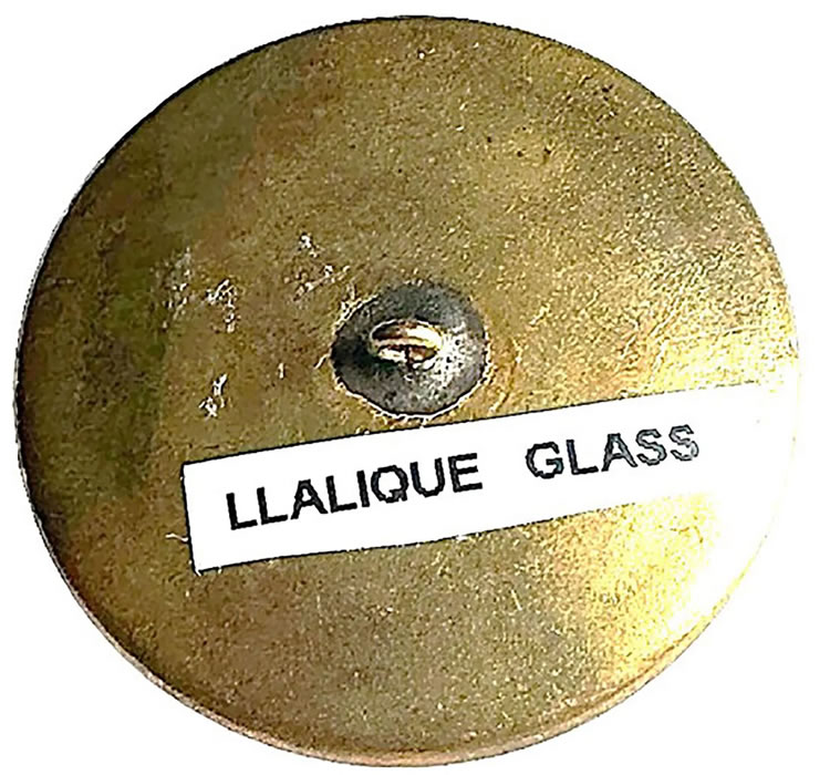 R. Lalique Rose Button 3 of 3