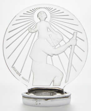 Rene Lalique Car Mascot Saint Christopher