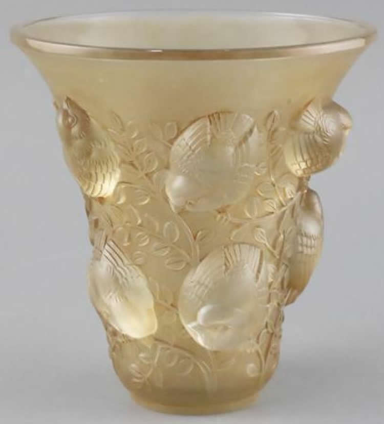 R. Lalique Saint Francois Vase