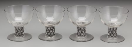 R. Lalique Saint-Nabor Champagne Glass 2 of 2