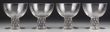 Rene Lalique Saint-Nabor Champagne Glass 