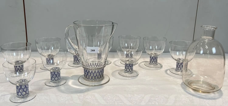 Rene Lalique Tableware Saint-Nabor