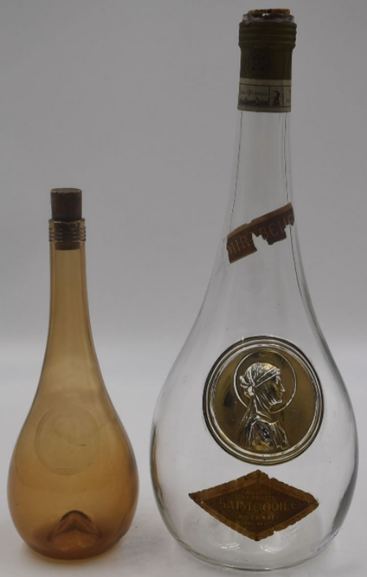 R. Lalique Saint-Odile Wine Bottle