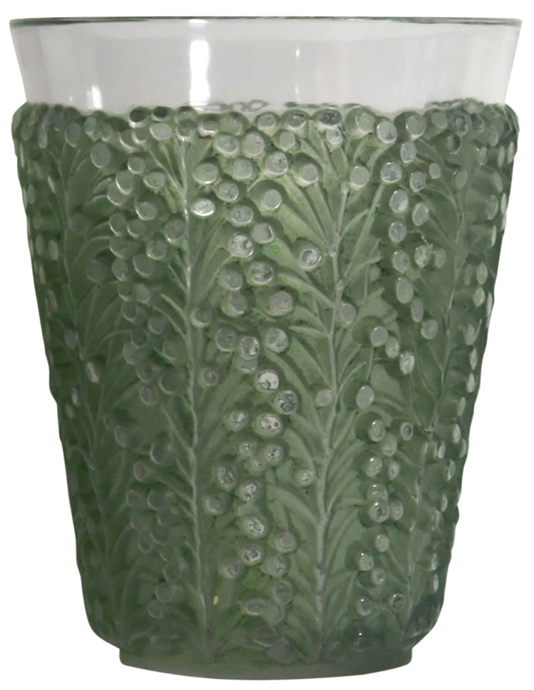 Rene Lalique Vase Saint-Tropaz