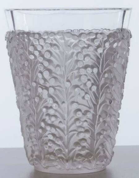 Rene Lalique  Saint-Tropez Vase 