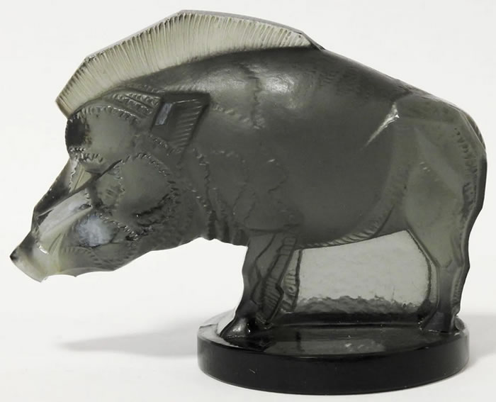 R. Lalique Sanglier Car Mascot