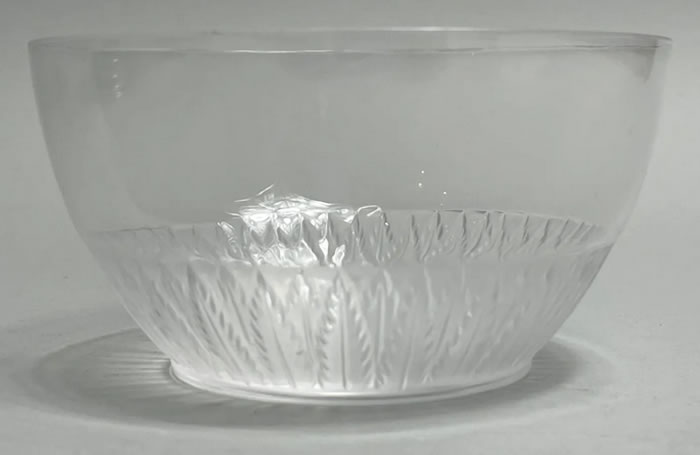R. Lalique Saumur Bowl