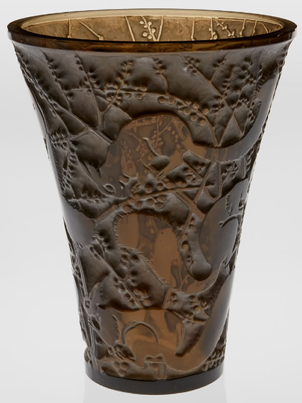 Rene Lalique Vase Senart