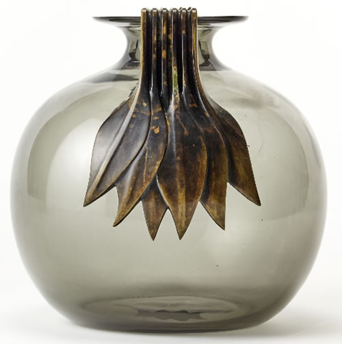 R. Lalique Senlis Vase 2 of 2