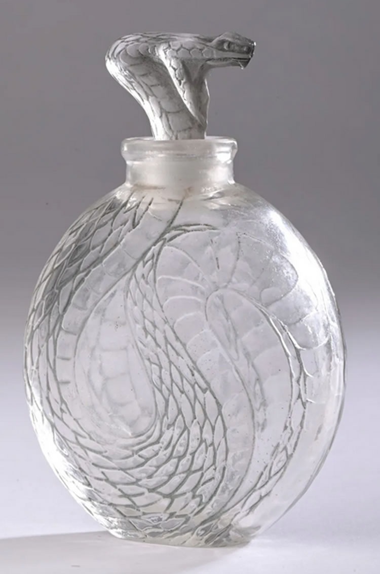 R. Lalique Serpent Perfume Bottle