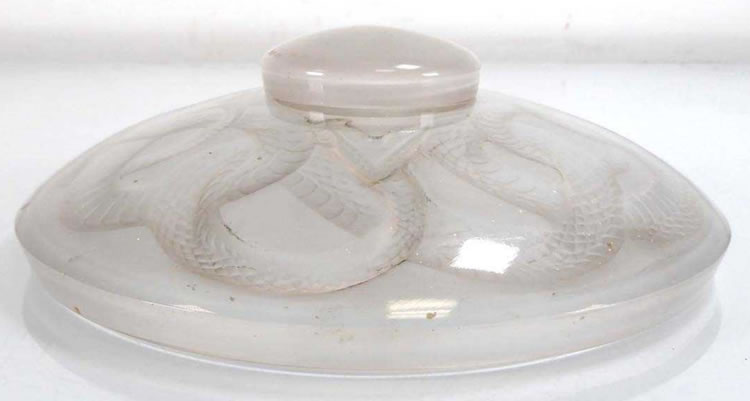 Rene Lalique Inkwell Serpents