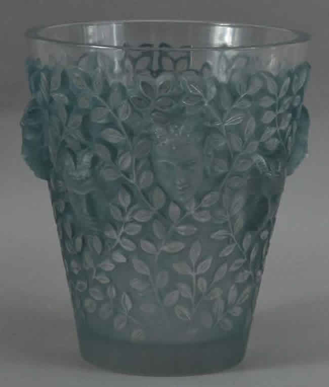 R. Lalique Silenes Vase