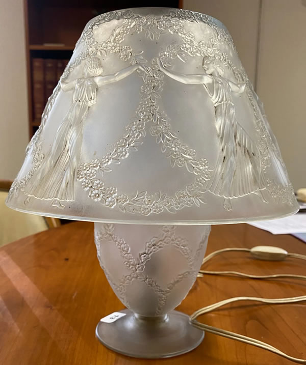 Rene Lalique  Six Danseuses Lamp 