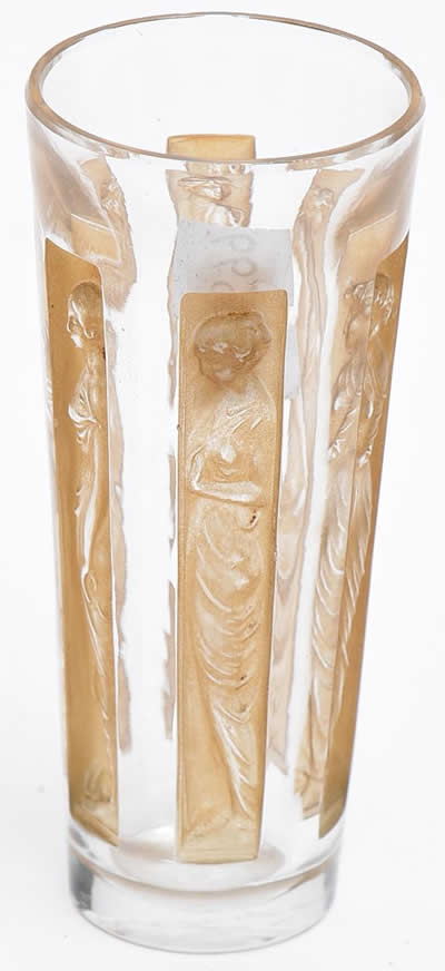 Rene Lalique Glass Six Figurines