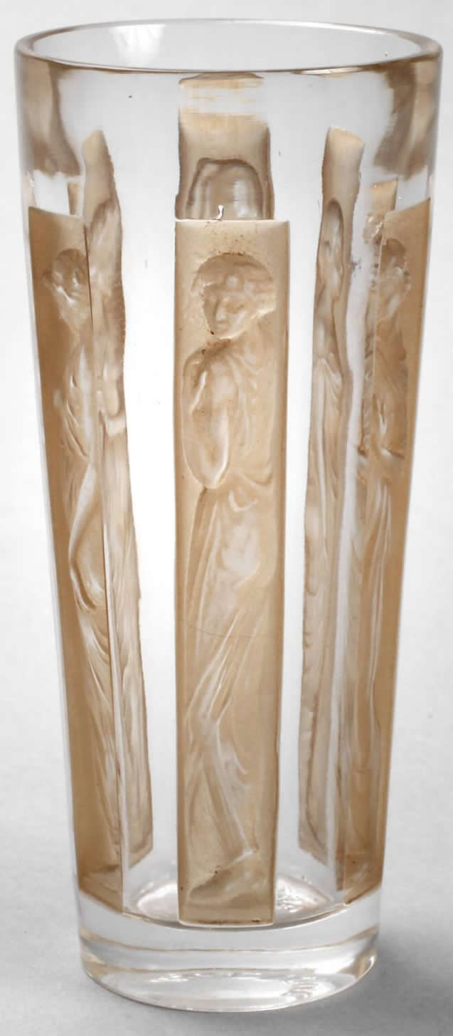 Rene Lalique  Six Figurines Shot Glass 