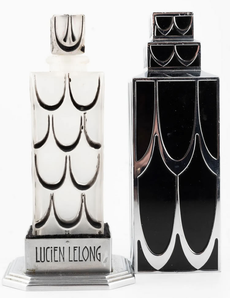 Rene Lalique Perfume Bottle Skyscraper