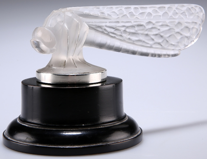 R. Lalique Small Dragonfly Car Mascot 2 of 2