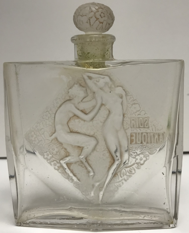 R. Lalique Soir Antique Perfume Bottle 2 of 2