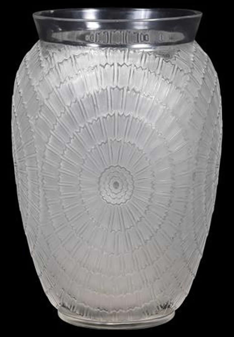 Rene Lalique Soleils Vase
