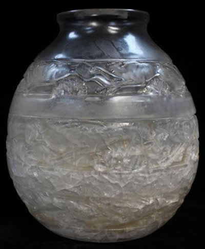R. Lalique Soudan Vase