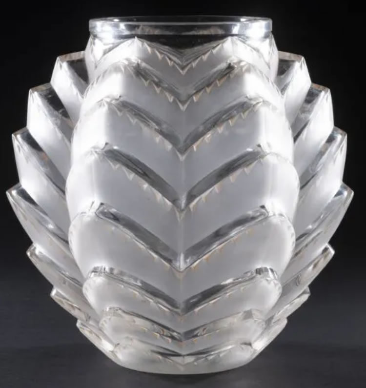 Rene Lalique Soustons Vase