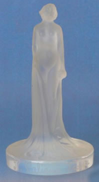 R. Lalique Statuette Drapee Seal
