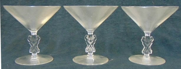 Rene Lalique Champagne Glass Strasbourg