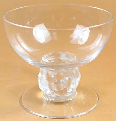 Rene Lalique Champagne Glass Thomery