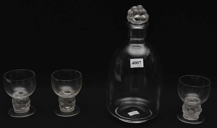 R. Lalique Thomery Decanter 2 of 2