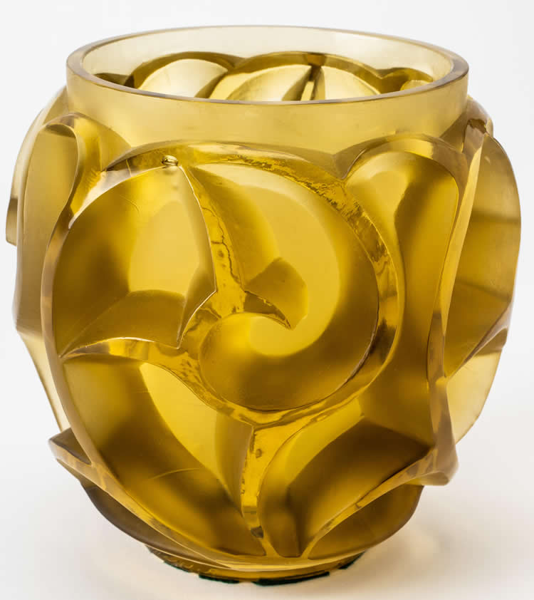 R. Lalique Tourbillons Vase 2 of 2