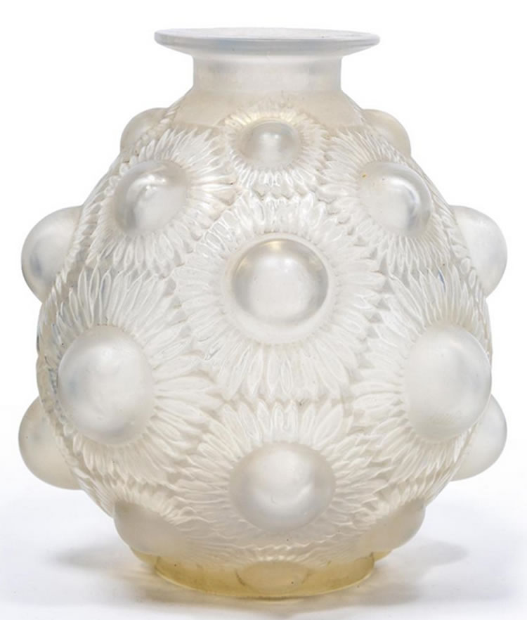 R. Lalique Tournesols Vase