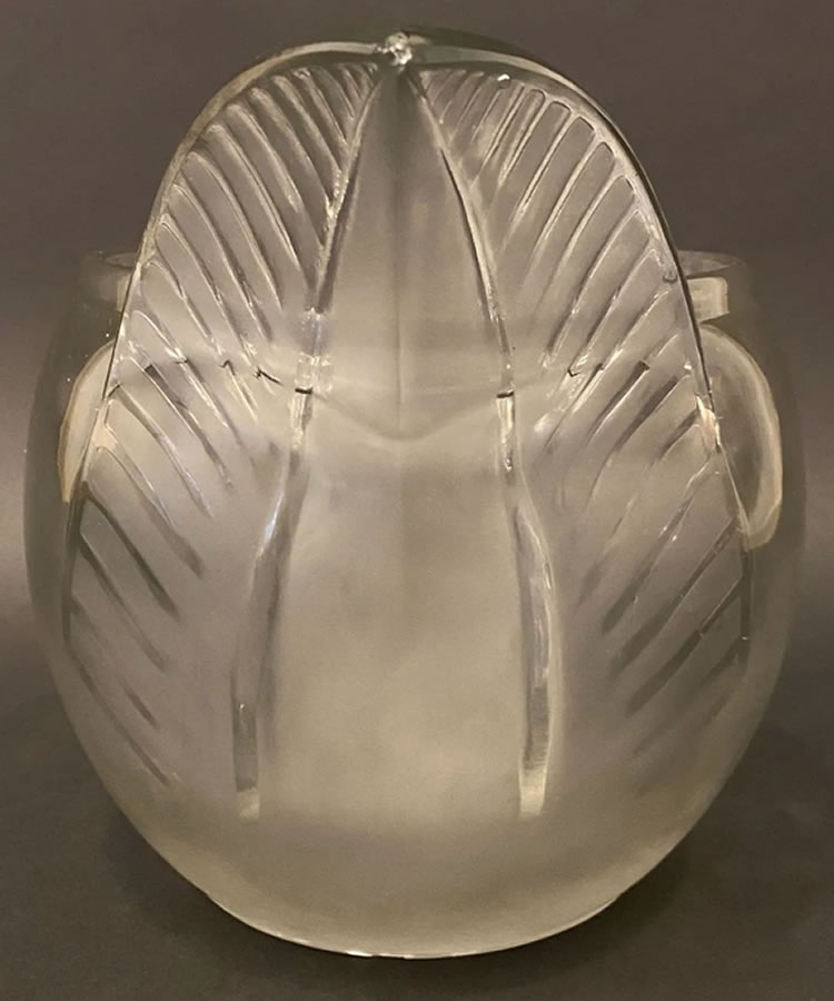 R. Lalique Tristan Vase 2 of 2