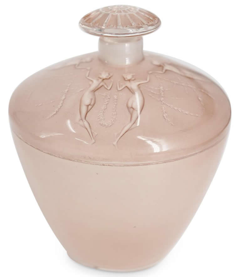 Rene Lalique Perfume Bottle Trois Groupes De Deux Danseuses-2
