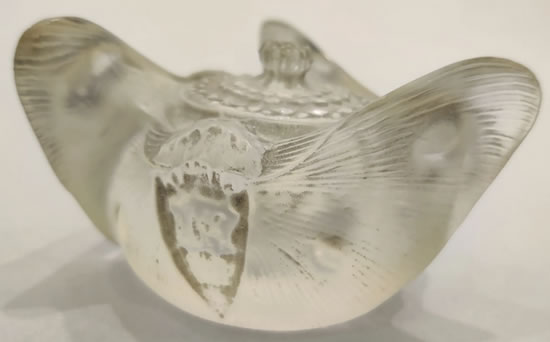 R. Lalique Trois Papillons Inkwell 3 of 3