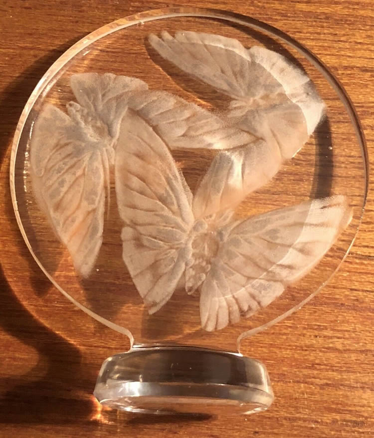 Rene Lalique Seal Trois Papillons